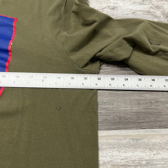 Nike NFL New York Giants American Flag Salute to Service Men L Logo Sleeve Shirt - Picture 6 of 8